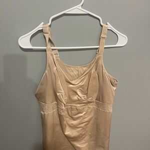 Ruby Ribbon Lace Cami - Tan